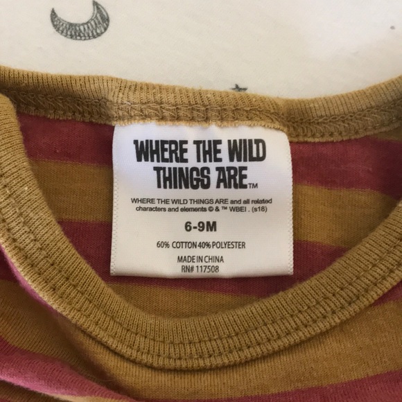 Where the Wild Things Are baby onesie - Picture 2 of 2